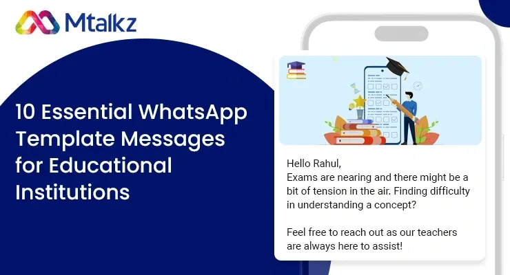 10 Essential WhatsApp Message Templates for Educational Institutions