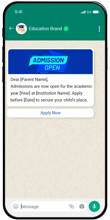 Admissions-Notifications