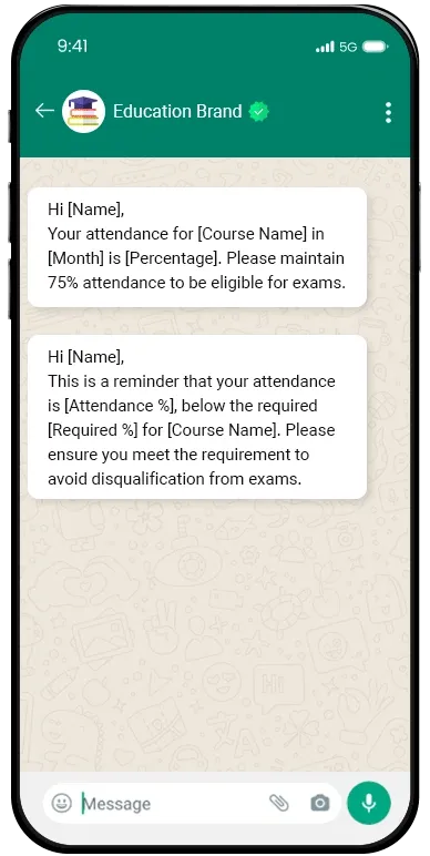 Attendance-Notifications