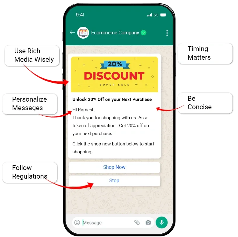 Tips to Create Engaging WhatsApp Message Templates